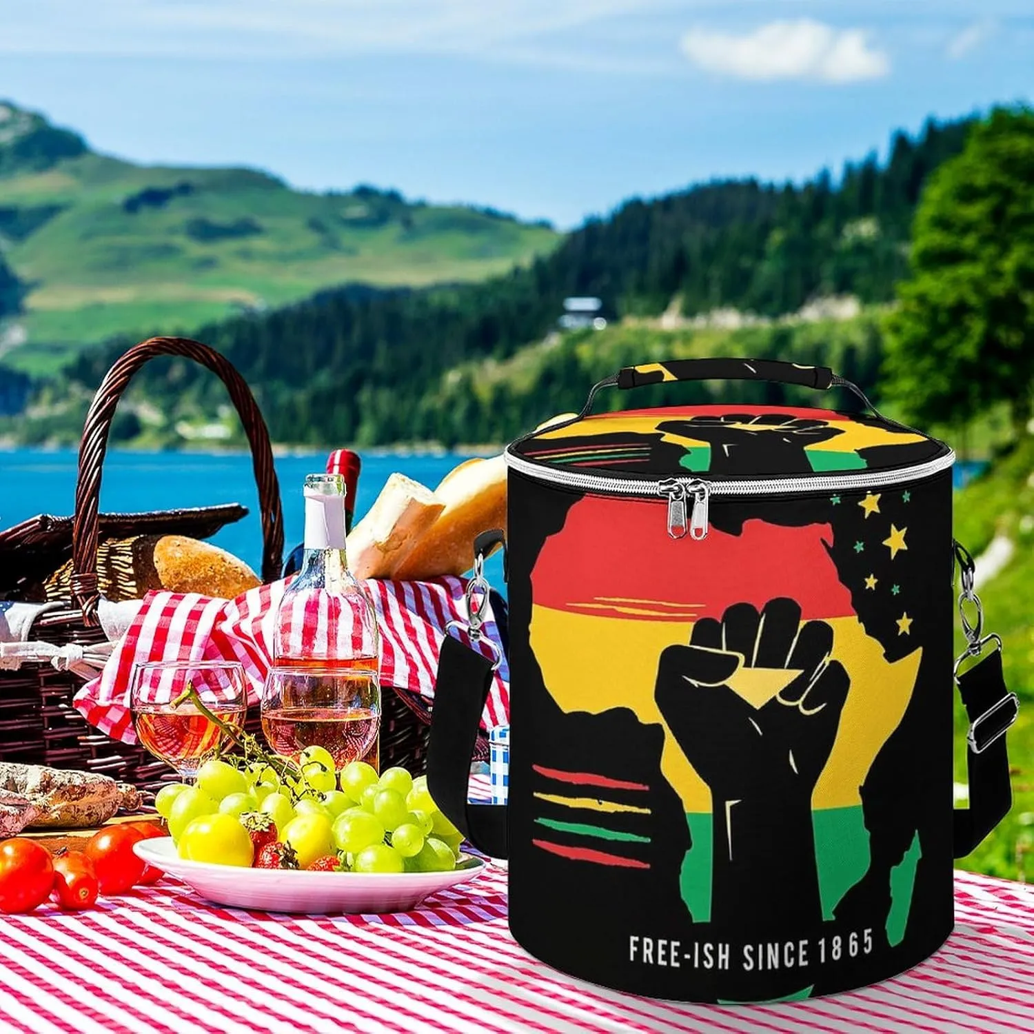 Insulated Collapsible Cooler Bags for Women and Men Camping and Outdoor Use