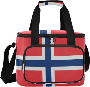 Insulated Cooler Bag for Women Men Leakproof 24 Can Camping Cooling Bags for Travel Outdoors Trip