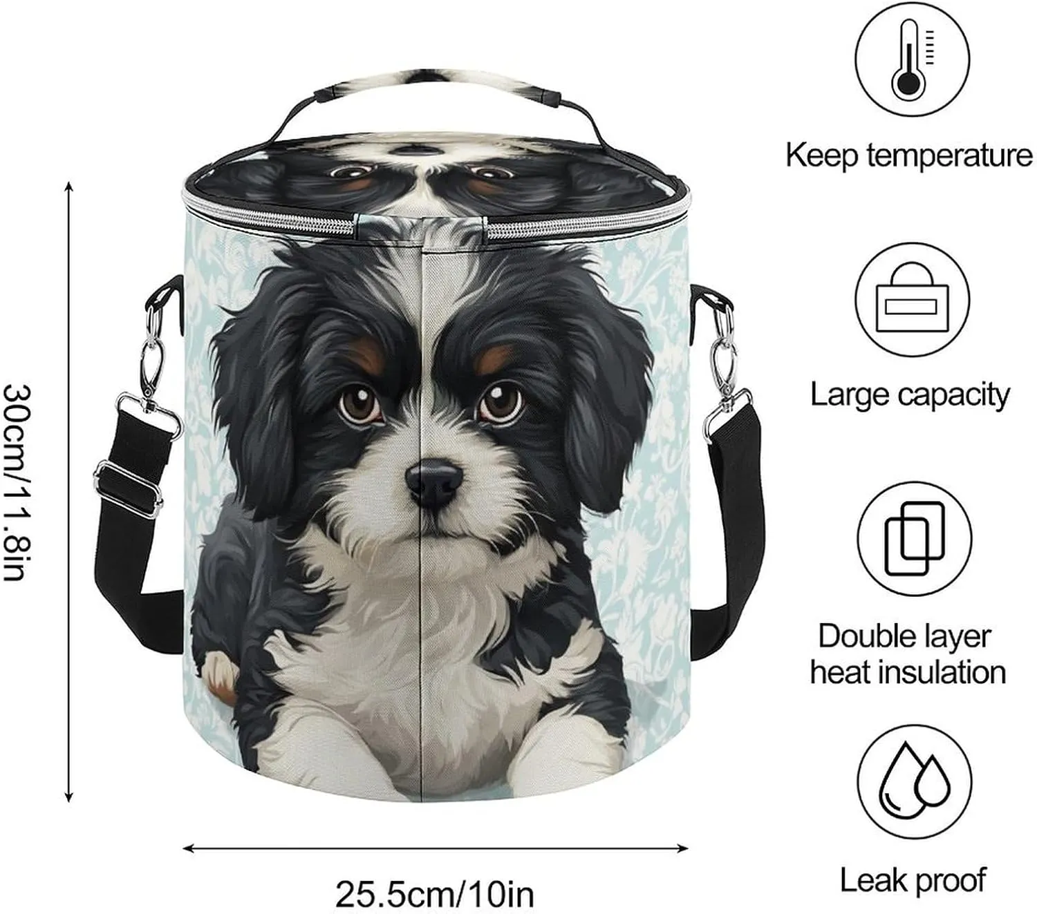 Insulated Leak-Proof Cooler Backpack for Women and Men Camping, Travel, Picnic