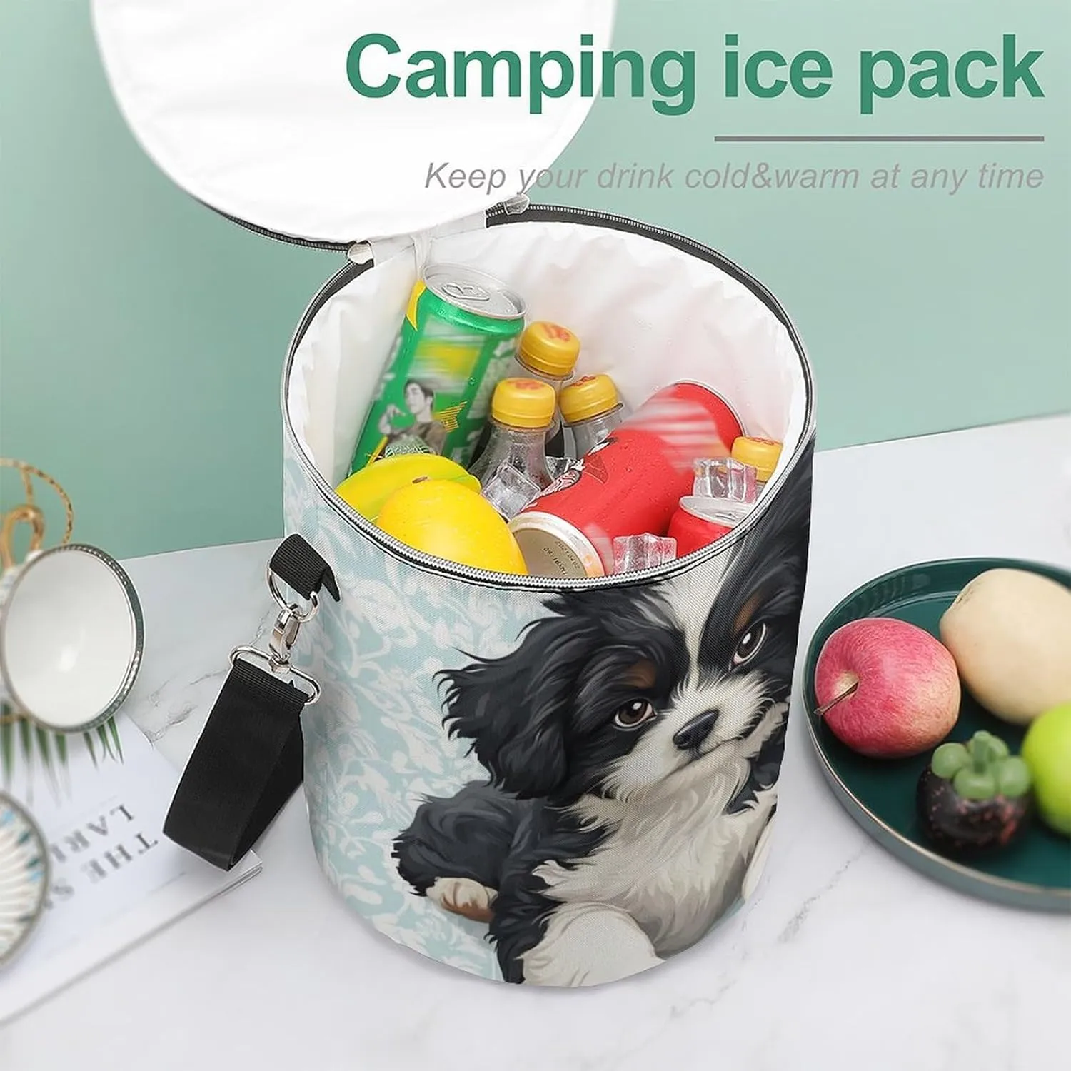 Insulated Leak-Proof Cooler Backpack for Women and Men Camping, Travel, Picnic
