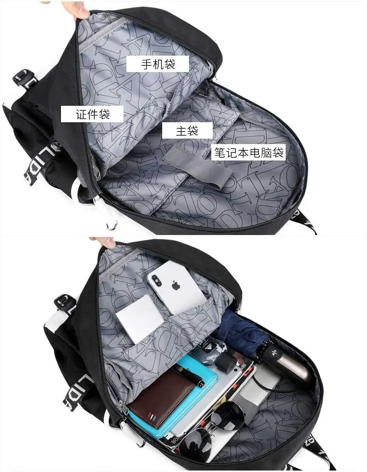 ISaikoy Anime VINLAND SAGA Backpack Rucksack Bookbag Student School Bag Daypack Satchel Handbag B1