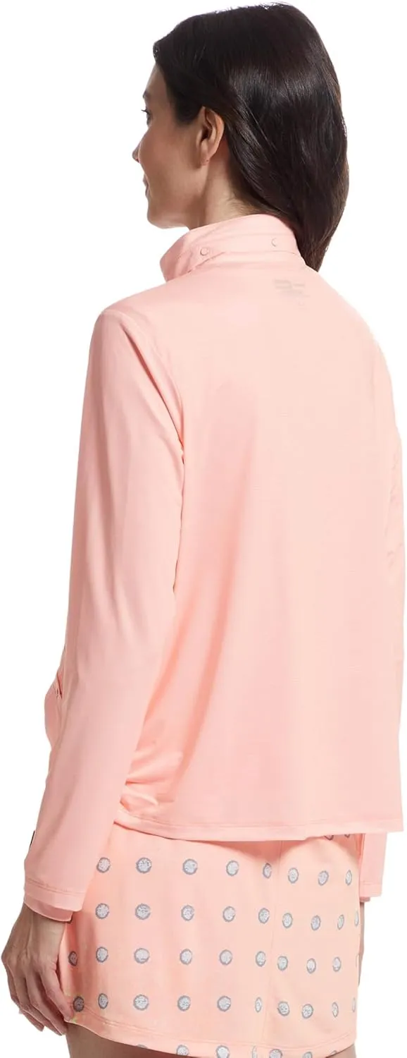 Jamie Sadock Women's Sunsense 35 SPF Lightweight Full Zip Jacket
