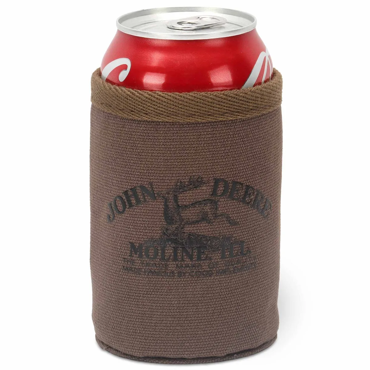 JD Logo Classic Canvas Can Cooler