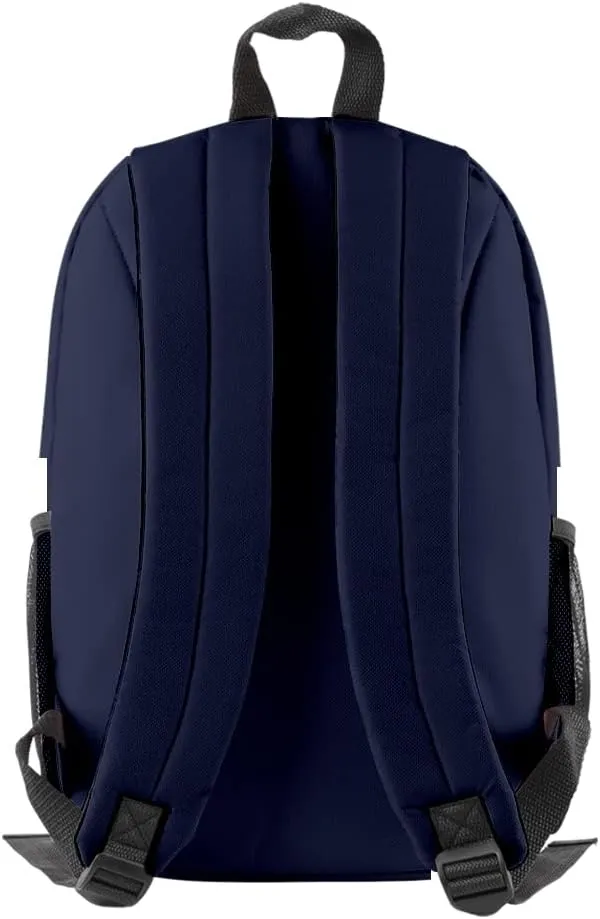 Jey Uso Eat Sleep Yeet Repeat Backpack Women Men Rucksack Unisex Travel Bag Packsack Casual Daypack (Navy,One Size)