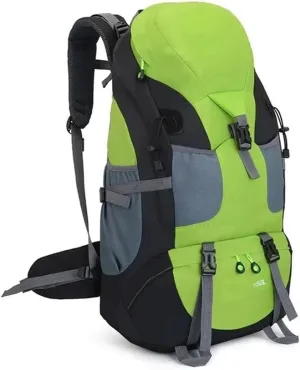 JSEIAJB 50LTravel Backpack Hiking Waterproof Trekking Bag Outdoor Camping Rucksack Mountaineering Backpacks