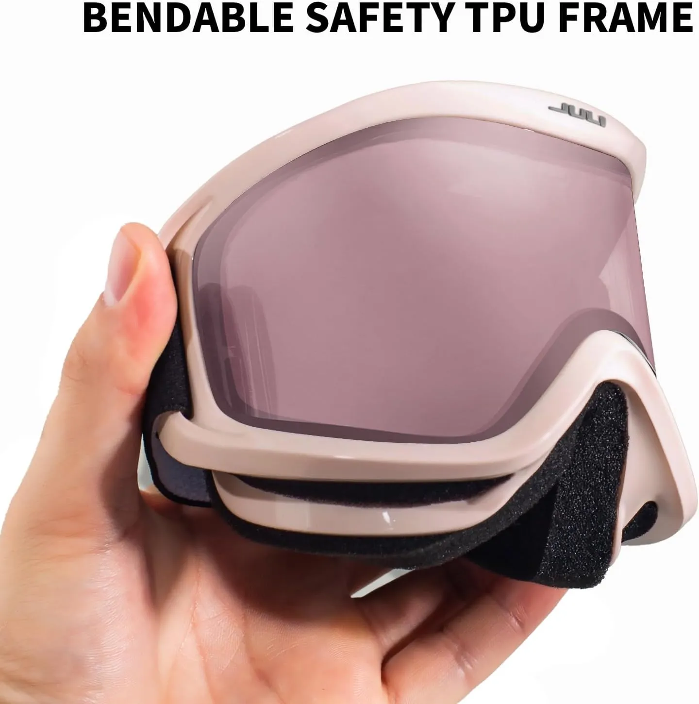 Juli Ski Goggles,Snow Snowboard Goggles Men Women Snowmobile Skiing Skating