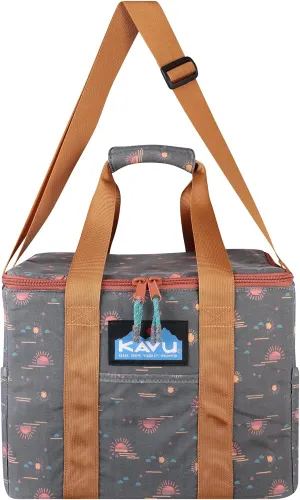 KAVU Pacific Box Insulated Crossbody Leak Proof Cooler Bag
