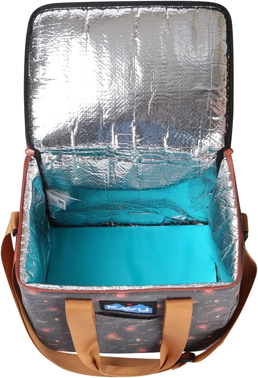 KAVU Pacific Box Insulated Crossbody Leak Proof Cooler Bag