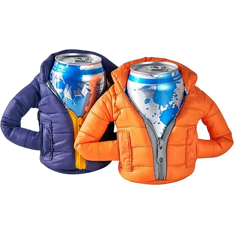 Keep cool with these insulated jacket can coolers