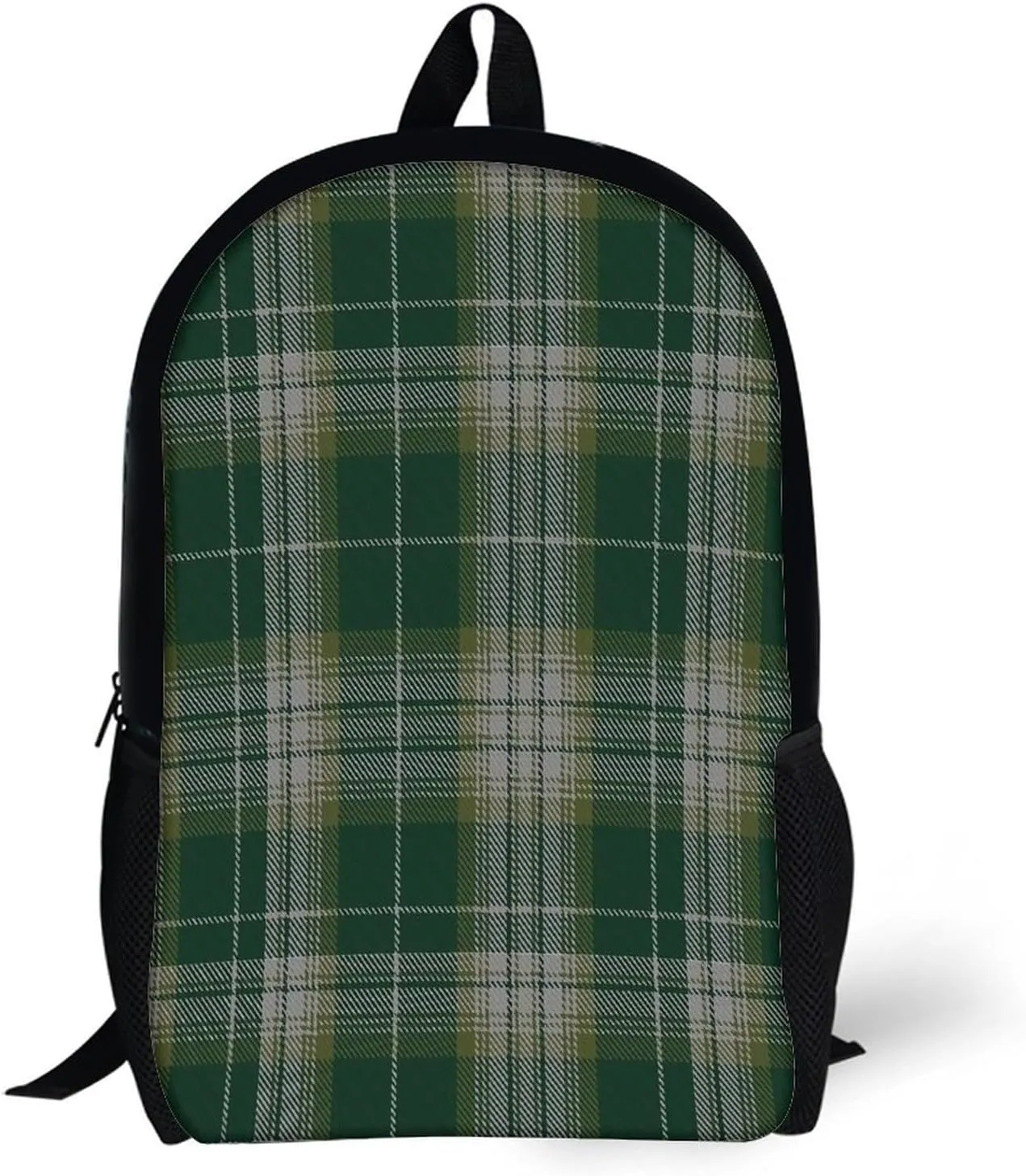 Kelso Tartan Backpack Lightweight Waterproof Backpacks Laptop Backpack for Unisex Casual Travel Daypacks Large Capacity