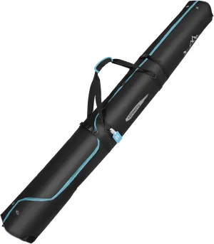 KEMIMOTO Ski Bag, 360° Fully Padded Ski Bag, Fit Skis Up to 78.74 inches (200cm), Water-resistant and Durable Perfect for Road Trips and Air Travel Transport