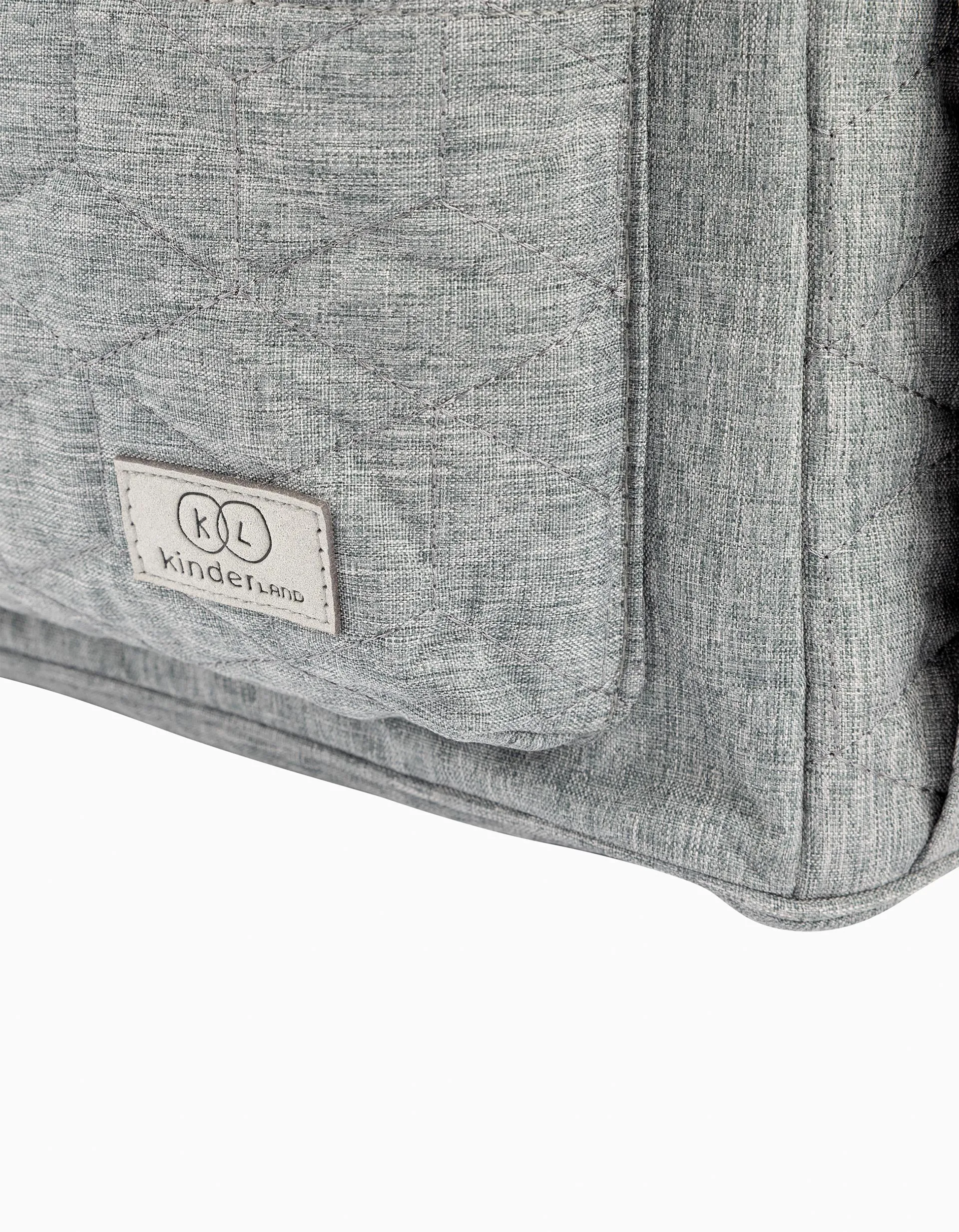 Kinderland Round Backpack, Grey