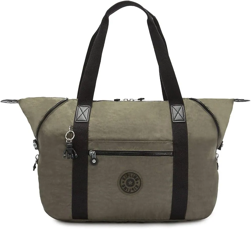 Kipling Women's Art Medium Tote Bag, Lightweight Large Weekender, Travel Handbag