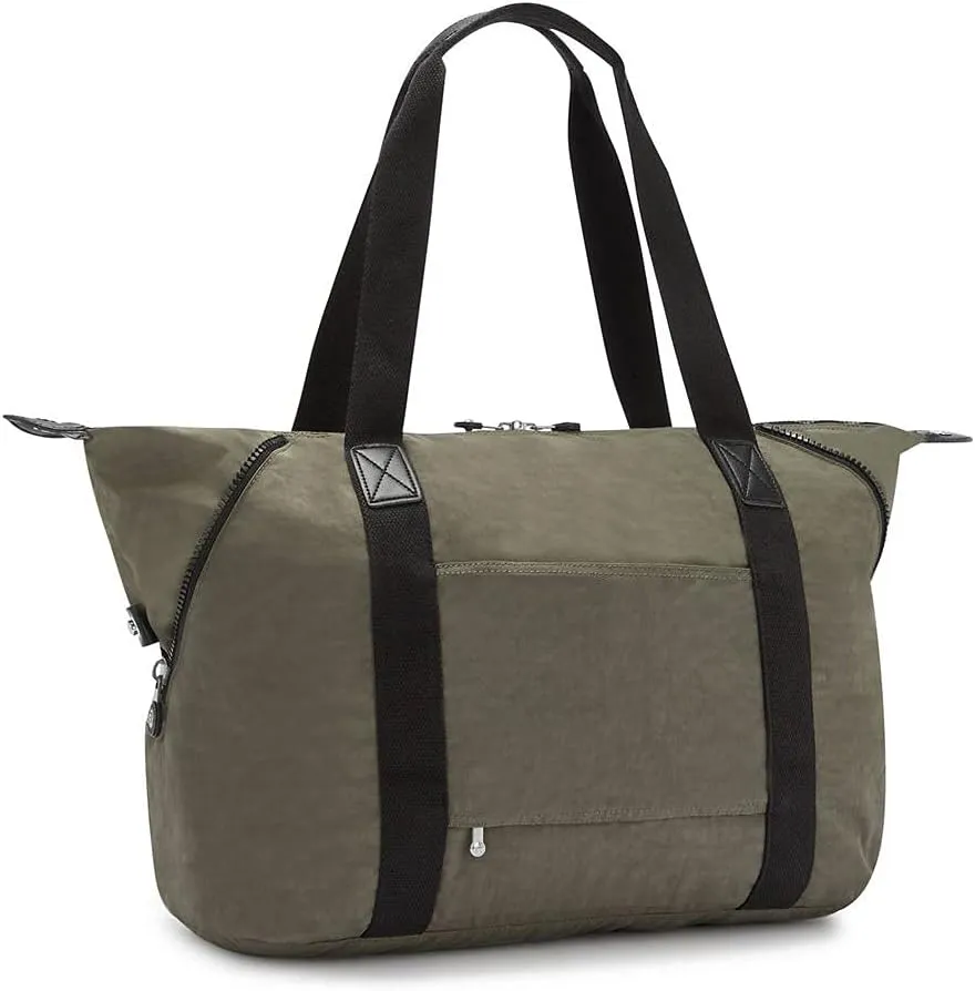 Kipling Women's Art Medium Tote Bag, Lightweight Large Weekender, Travel Handbag