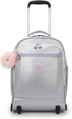 Kipling Women's Gaze Large Rolling Backpack, Durable, Wheeled Backpack with Adjustable Shoulder Straps, Nylon Book Bag