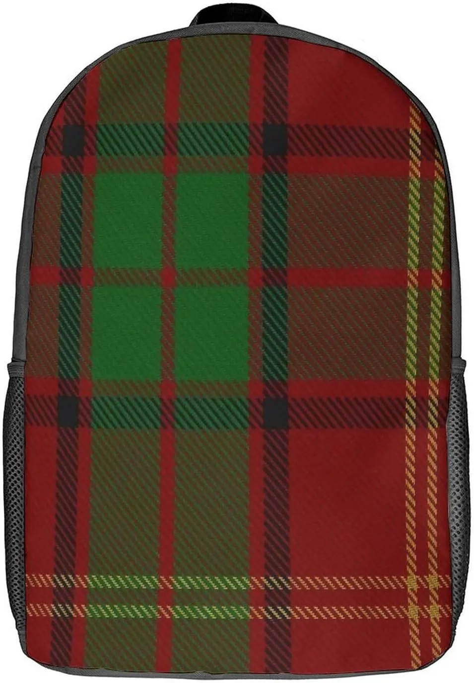 Kirk Clan Family Tartan Backpack Lightweight Waterproof Backpacks Laptop Backpack for Unisex Casual Travel Daypacks Large Capacity