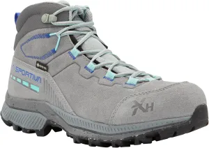 La Sportiva Women's TX Hike Mid Leather GTX Shoe, Charcoal/Shade, 8