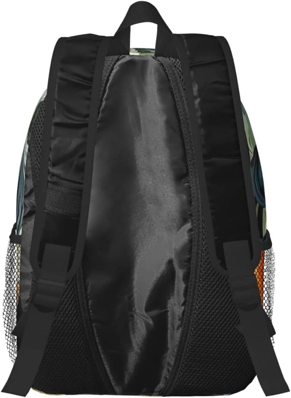 Laptop Backpack Lightweight Backpack for Men Women Daypack Rooster Laptop Bag Casual Backpack for Travel