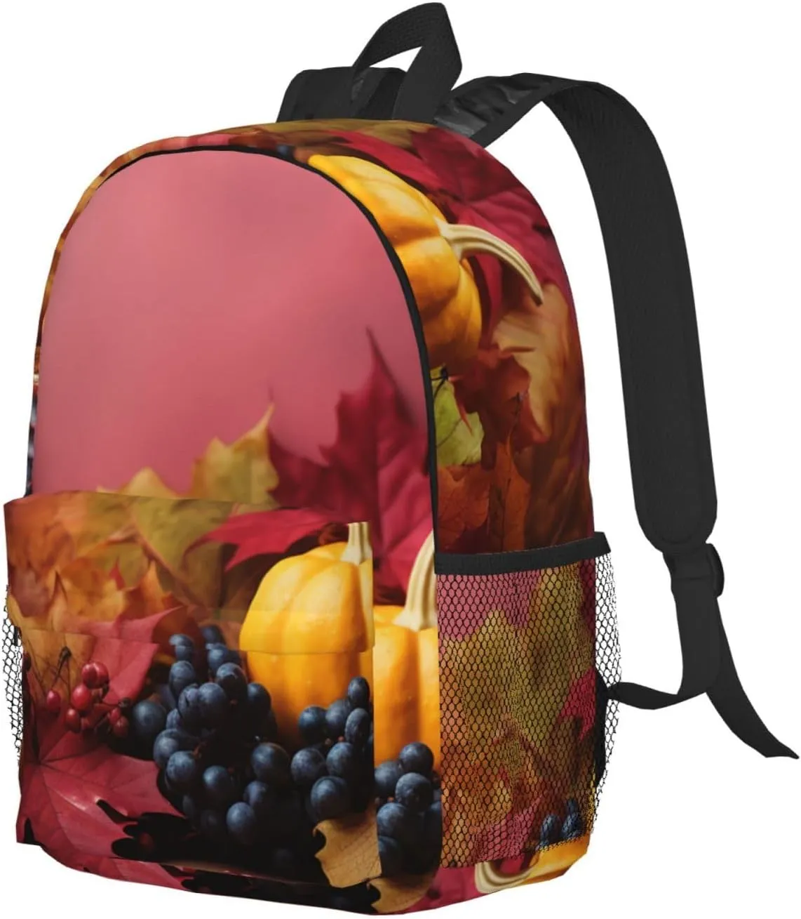 Laptop Backpack Lightweight Backpack for Men Women Daypack Thanksgiving Background Laptop Bag Casual Backpack for Travel