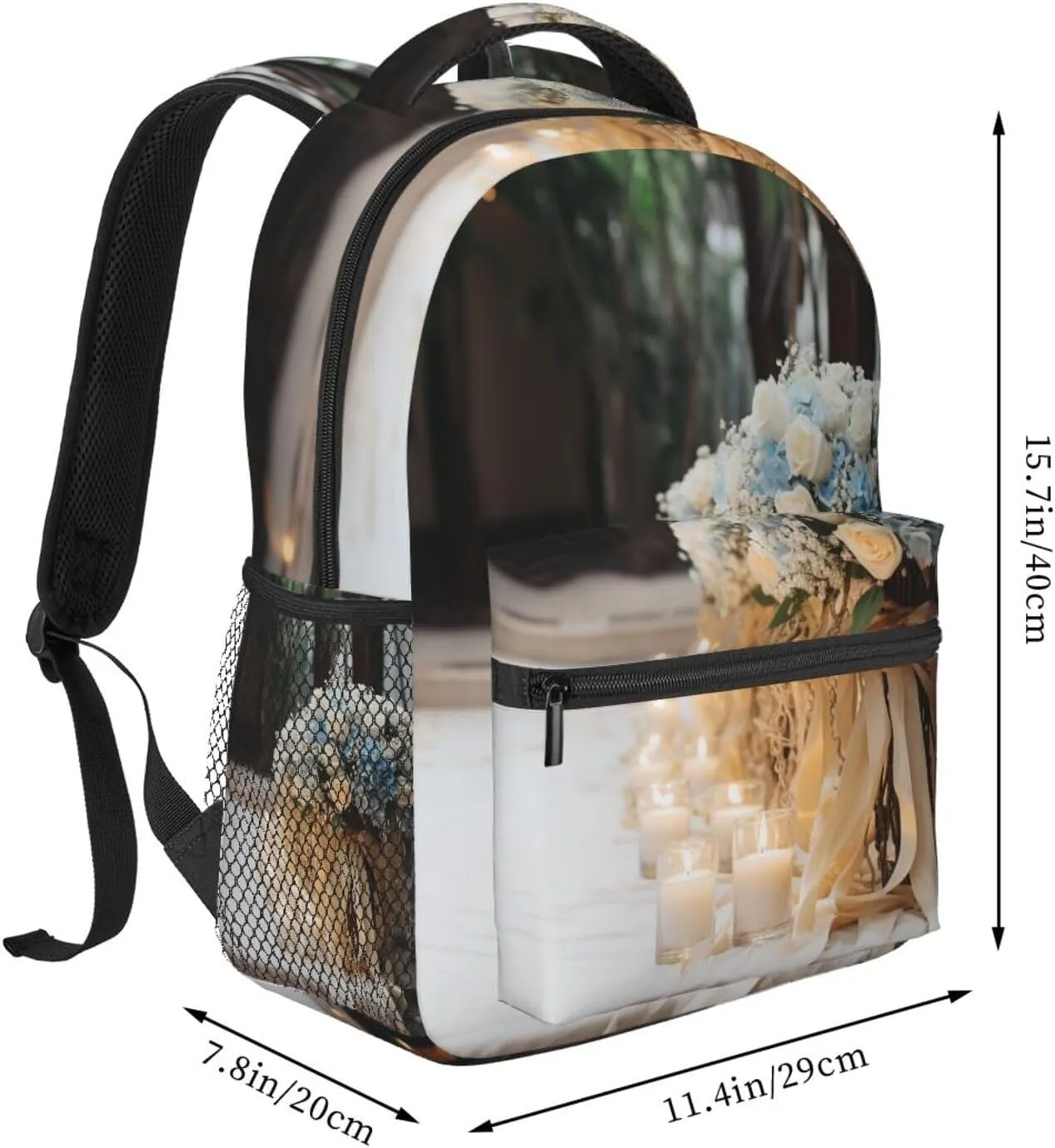 Laptop Backpack Lightweight Daypack for Men Women Wedding ceremony supply Backpack Laptop Bag for Travel Hiking