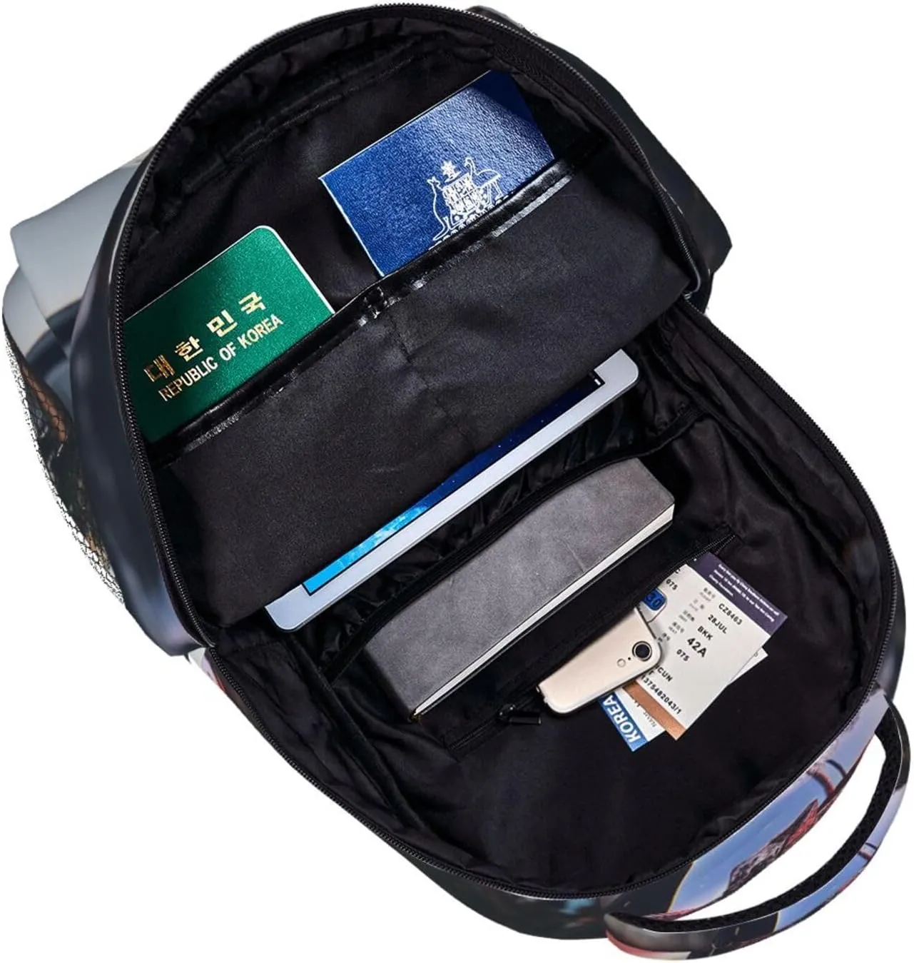 Laptop Backpack Lightweight Daypack for Men Women Wine glass Backpack Laptop Bag for Travel Hiking