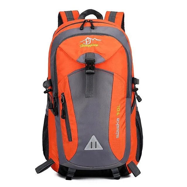 Large Capacity Waterproof Polyester Backpack for Hiking, Travel, and School - Durable and Versatile for Students and Outdoor Enthusiasts, Back to School