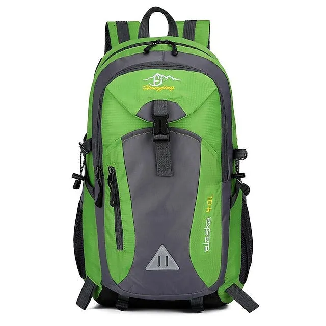 Large Capacity Waterproof Polyester Backpack for Hiking, Travel, and School - Durable and Versatile for Students and Outdoor Enthusiasts, Back to School