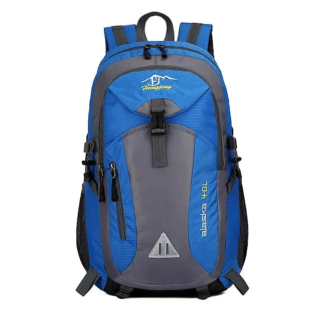 Large Capacity Waterproof Polyester Backpack for Hiking, Travel, and School - Durable and Versatile for Students and Outdoor Enthusiasts, Back to School