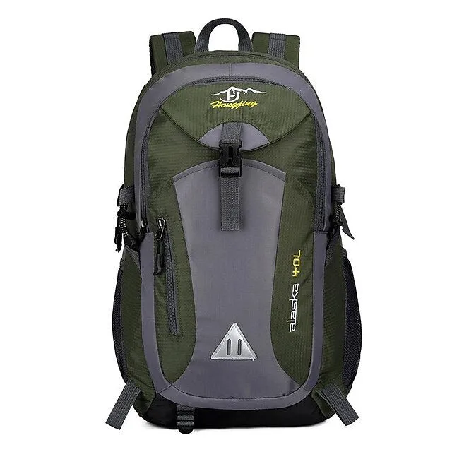 Large Capacity Waterproof Polyester Backpack for Hiking, Travel, and School - Durable and Versatile for Students and Outdoor Enthusiasts, Back to School