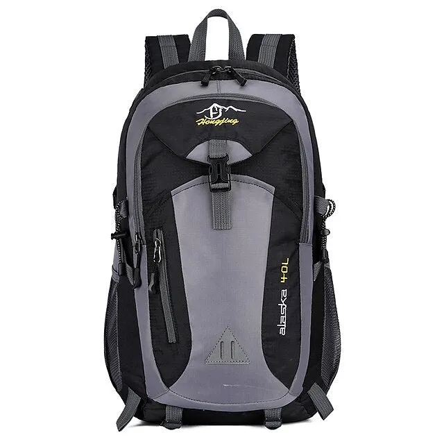 Large Capacity Waterproof Polyester Backpack for Hiking, Travel, and School - Durable and Versatile for Students and Outdoor Enthusiasts, Back to School