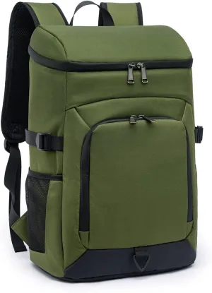 Laripwit 54/40 Cans Backpack Cooler Insulated Leak-Proof Large Cooler Backpack Double Deck Lunch Backpack for Men Women - Perfect Soft Cooler Bag for Tactical, Camping, Picnic, Beach, Hiking