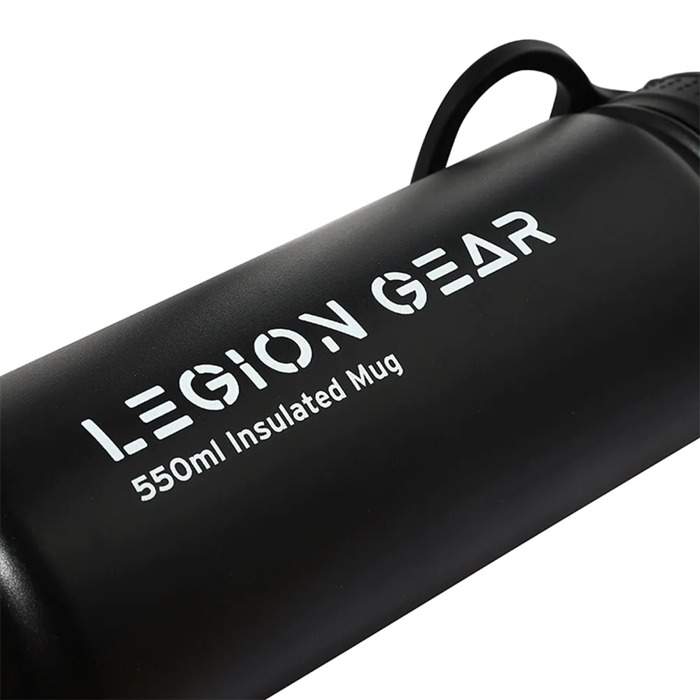 Legion Gear 550ml Insulated Mug Black