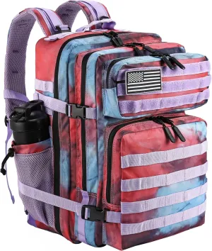 LHI Military Tactical Backpack for Men and Women 45L Army 3 Days Assault Pack Bag Large Rucksack with Molle System