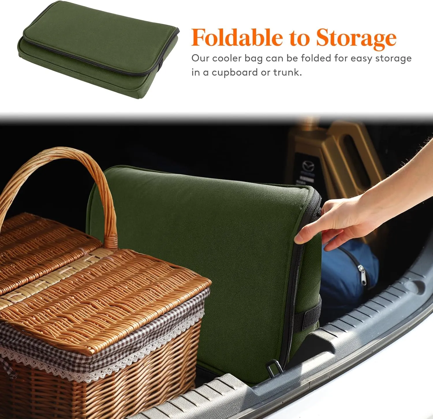 Lifewit Cooler Bag 30/50/60 Cans Collapsible and Insulated Large Lunch Bag Leakproof Soft Cooler Portable Tote for Camping/BBQ/Family Outdoor Activities