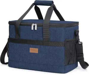 Lifewit Cooler Bag 30/50/60 Cans Collapsible and Insulated Large Lunch Bag Leakproof Soft Cooler Portable Tote for Camping/BBQ/Family Outdoor Activities