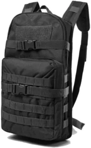 Lightweight 20L Tactical Hiking Backpack, Waterproof Military Rucksack, Camping Daypack for Travel & Mountaineering (Black)