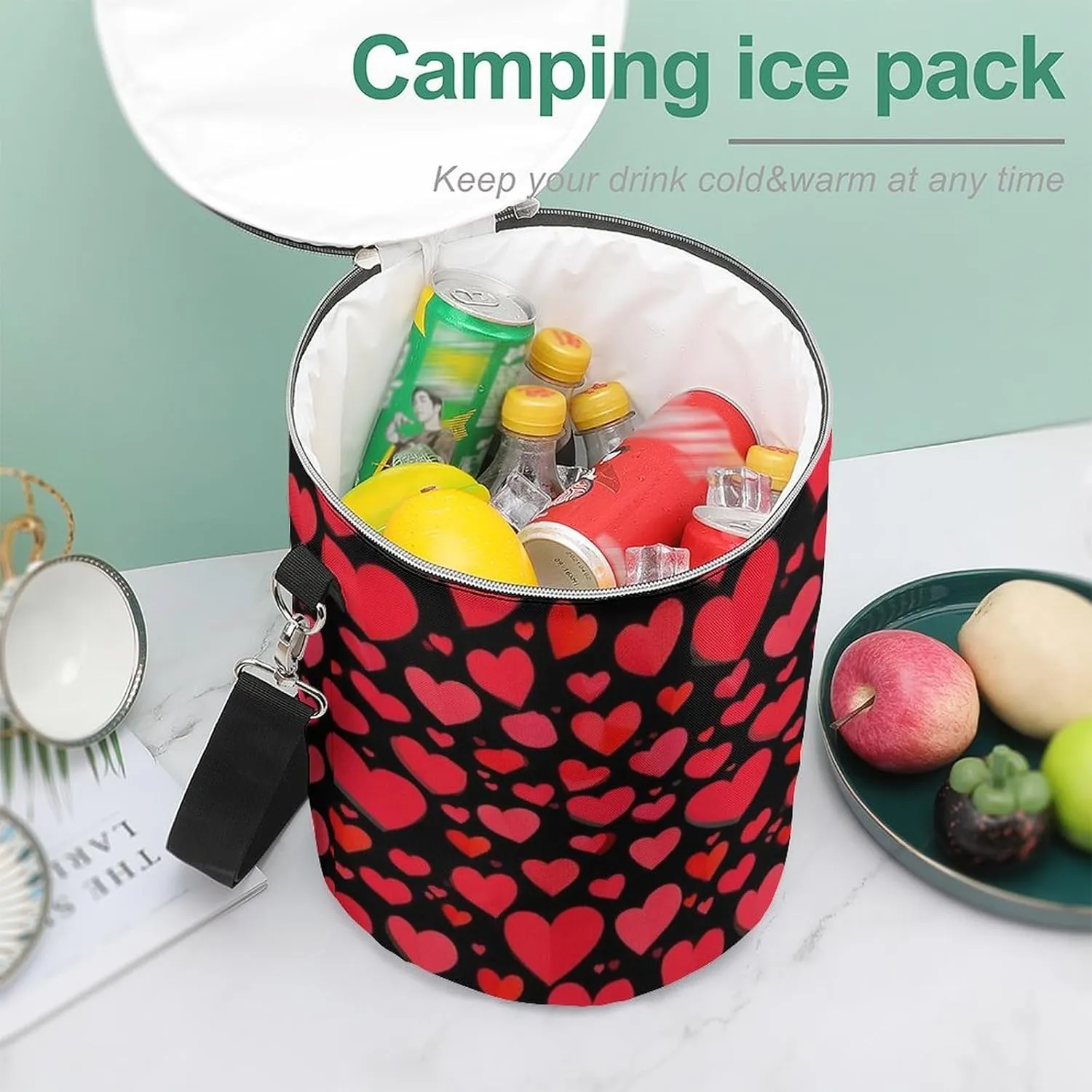 Lightweight Insulated Cooler Backpack for Women and Men Fishing, Camping, Picnic