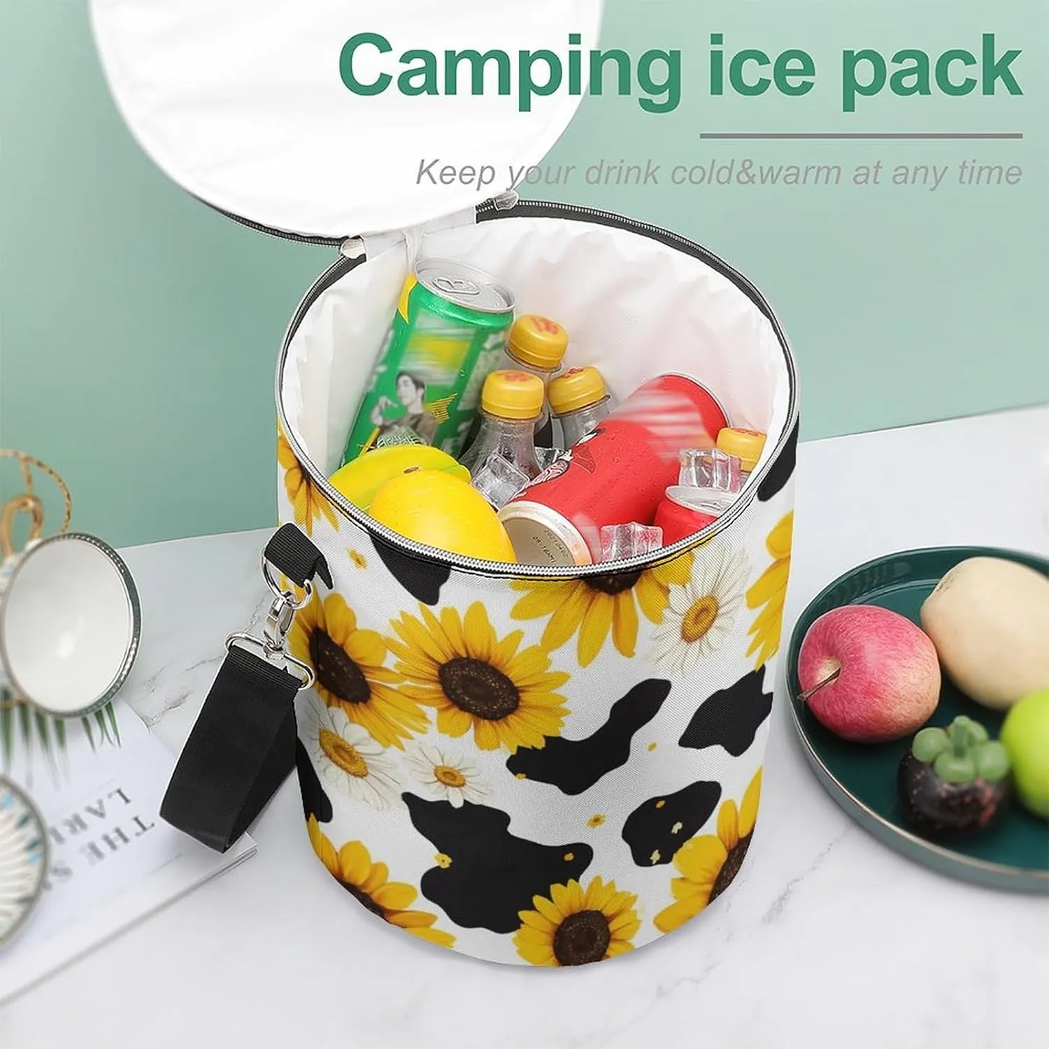 Lightweight Insulated Cooler Backpack for Women and Men Fishing, Camping, Picnic