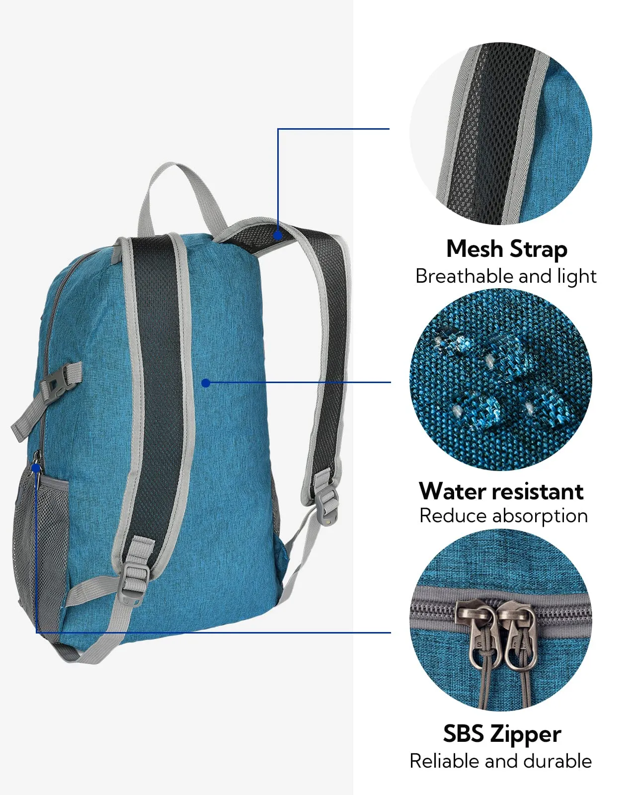 Lightweight Packable Backpack - 20L