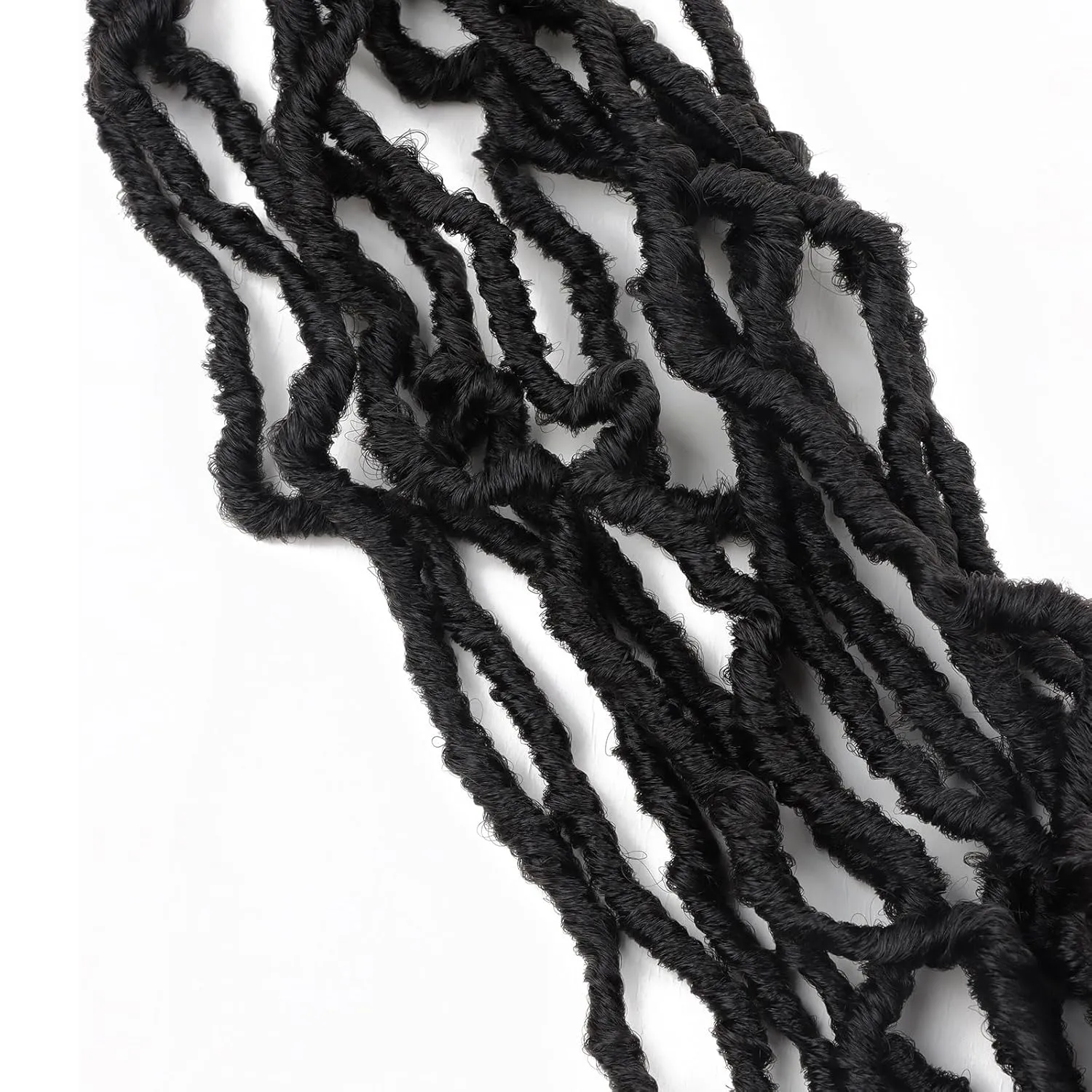 LMZIM 26 inch Soft Locs Crochet Hair Pre Looped 7 Packs Faux Locs Crochet Braids Synthetic Hair Extensions Goddess Locs Crochet Hair For Black Women 2#