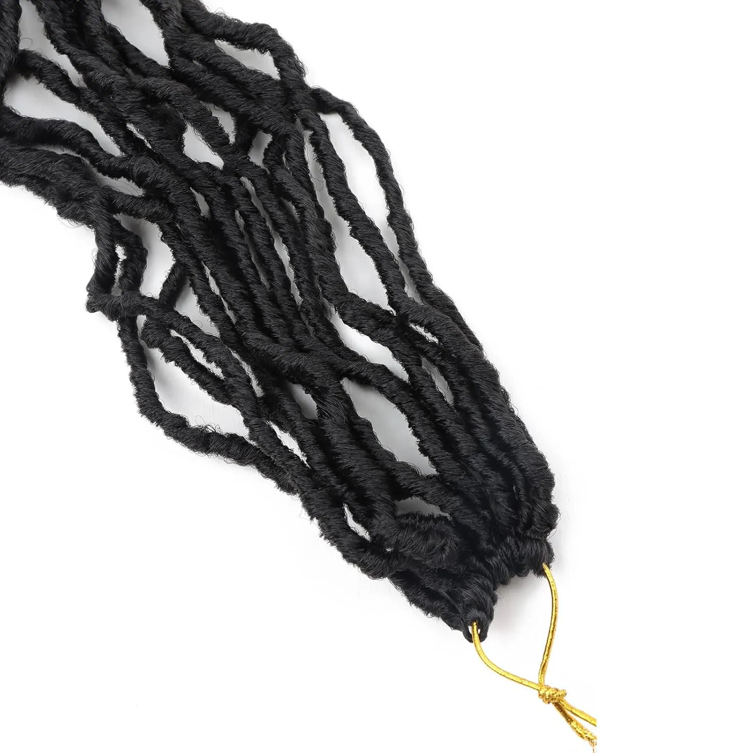 LMZIM 26 inch Soft Locs Crochet Hair Pre Looped 7 Packs Faux Locs Crochet Braids Synthetic Hair Extensions Goddess Locs Crochet Hair For Black Women 2#