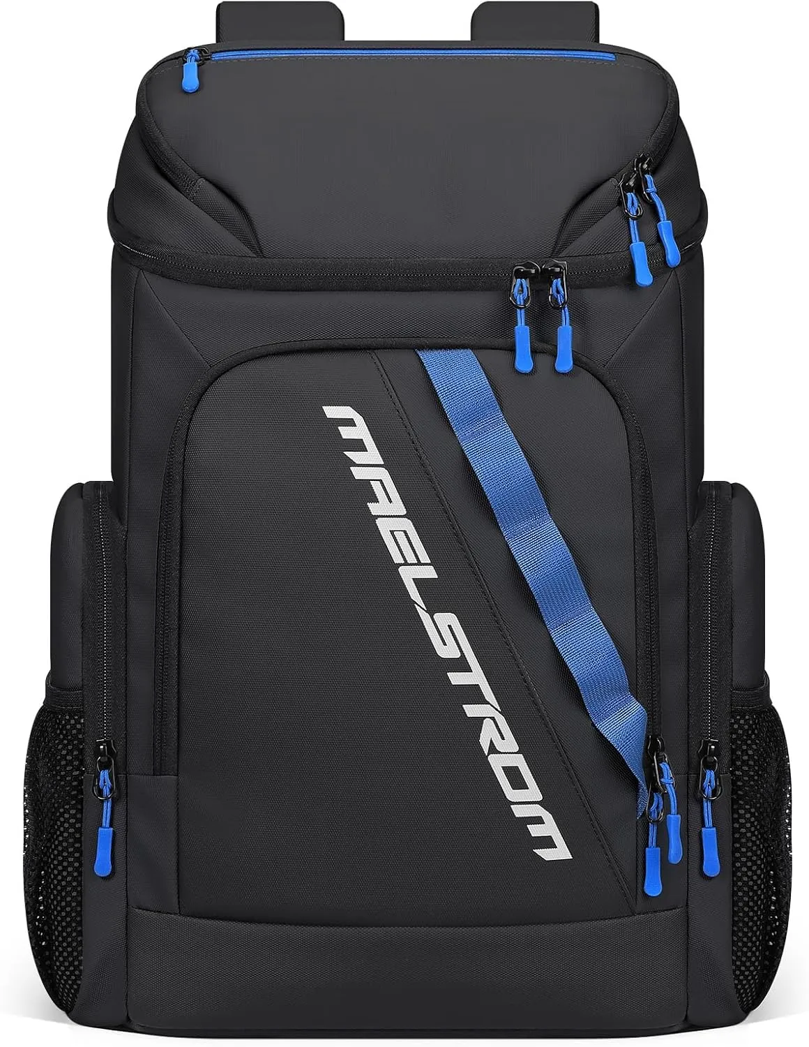 Maelstrom Backpack Cooler,36 Can Cooler Backpack,Soft Cooler Bag Insulated Leakproof,Lightweight Ice Chest Backpack,Travel Cooler Lunch Backpack for Camping,Hiking,Beach,Black