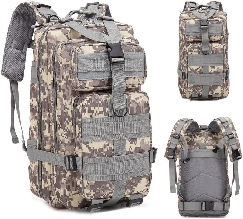 Magik 30L Military Tactical Bag Camping Outdoor EDC Travel Rucksack Hiking Backpack (ACU)