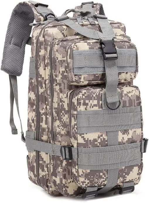 Magik 30L Military Tactical Bag Camping Outdoor EDC Travel Rucksack Hiking Backpack (ACU)