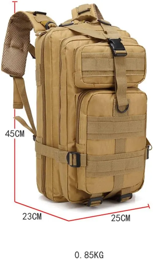 Magik 30L Military Tactical Bag Camping Outdoor EDC Travel Rucksack Hiking Backpack (Green)
