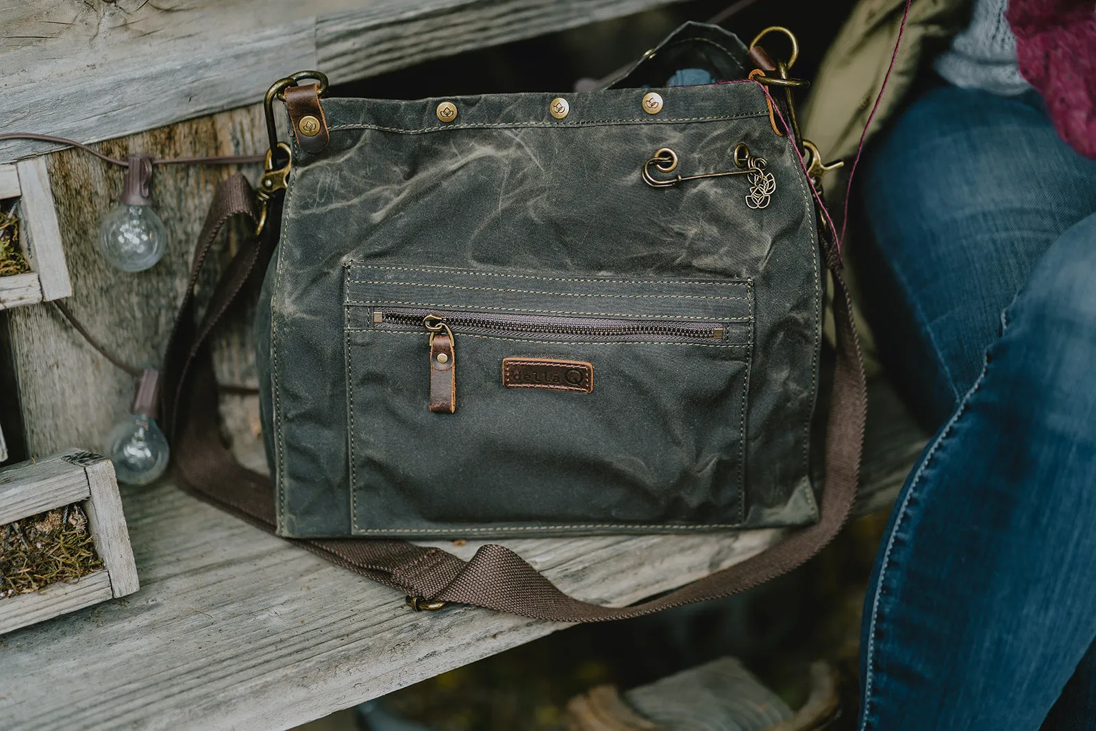 Maker's Canvas Rucksack | Olive