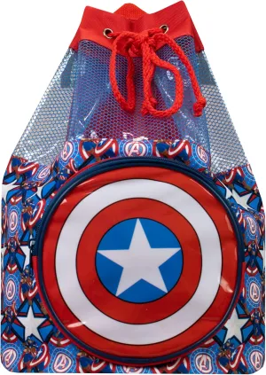 Marvel Kids Captain America Swim Bag