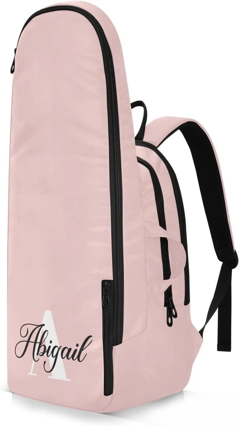 MCHIVER Custom Tennis Bags for Men Women Personalized Tennis Backpack Hold 2 Rackets Padel Sports Backpack 11.81 * 7.87 * 17.11in