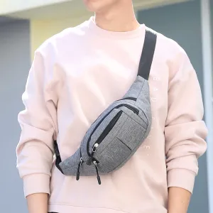 Men's Korean Lightweight Oxford Cloth Fashion Men's Waist Packs