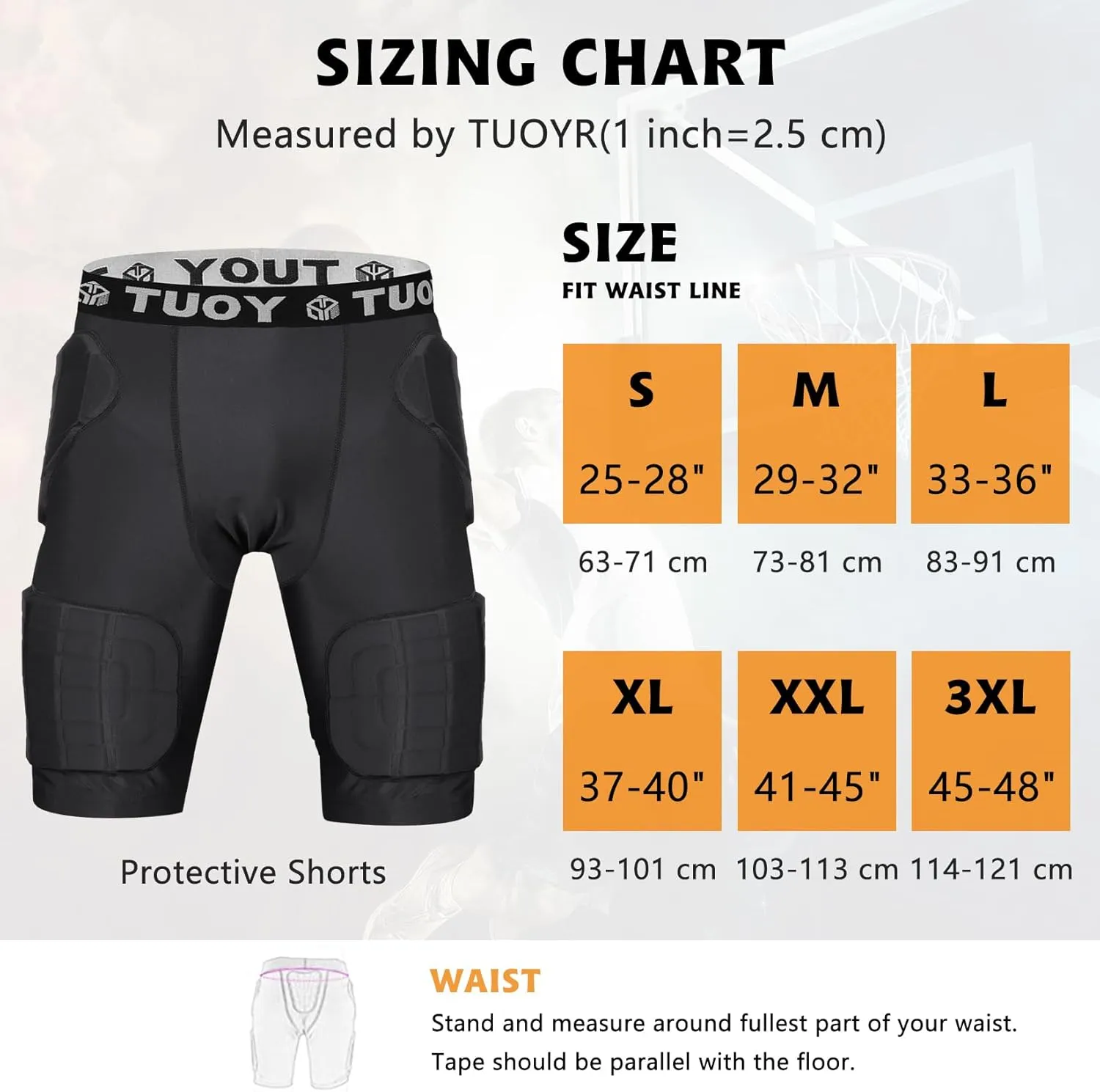 Mens Padded Football Girdle with Pads Hip Thigh Butt Tailbone Protector Pants Youth Adult Protective for Baseball